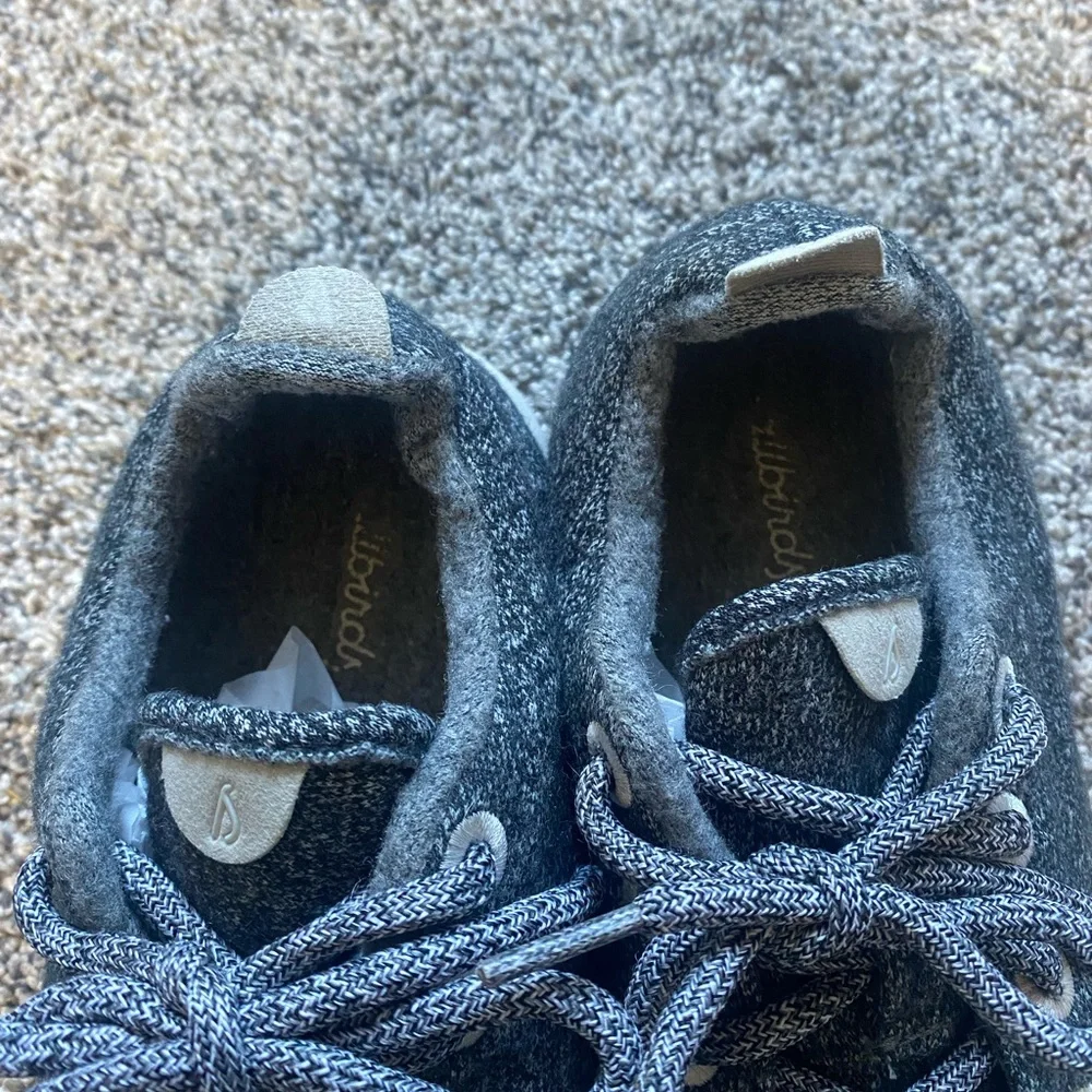 Women’s Grey AllBirds Wool Running Shoes size 8